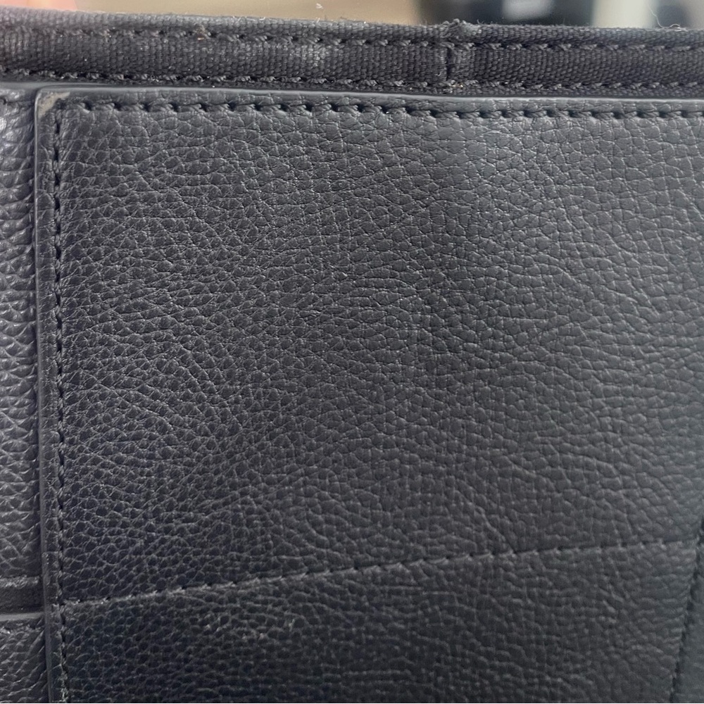 Tory Burch Black Leather Tote - Picture 6 of 7
